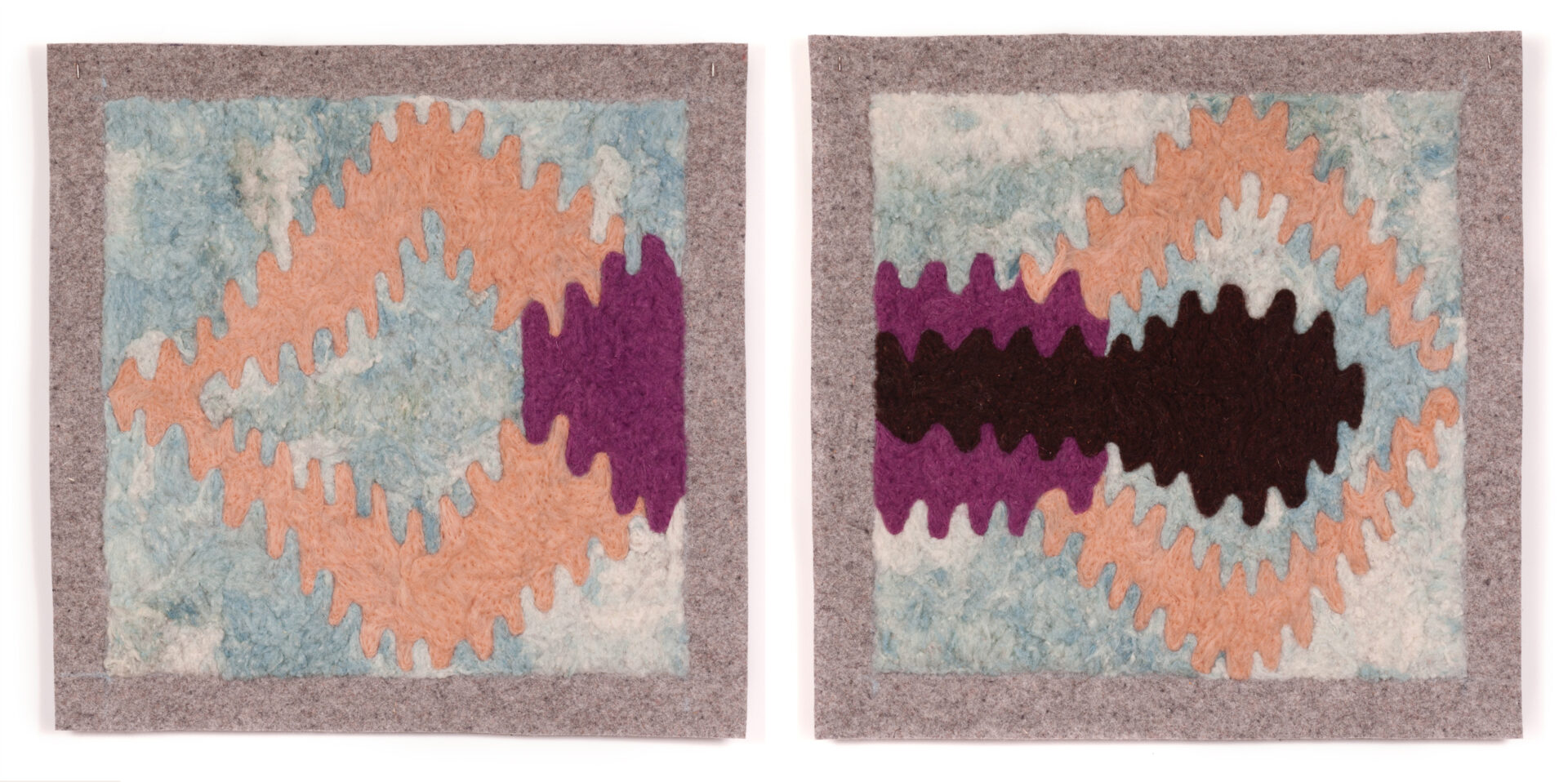 Caustic Network (Diptych)