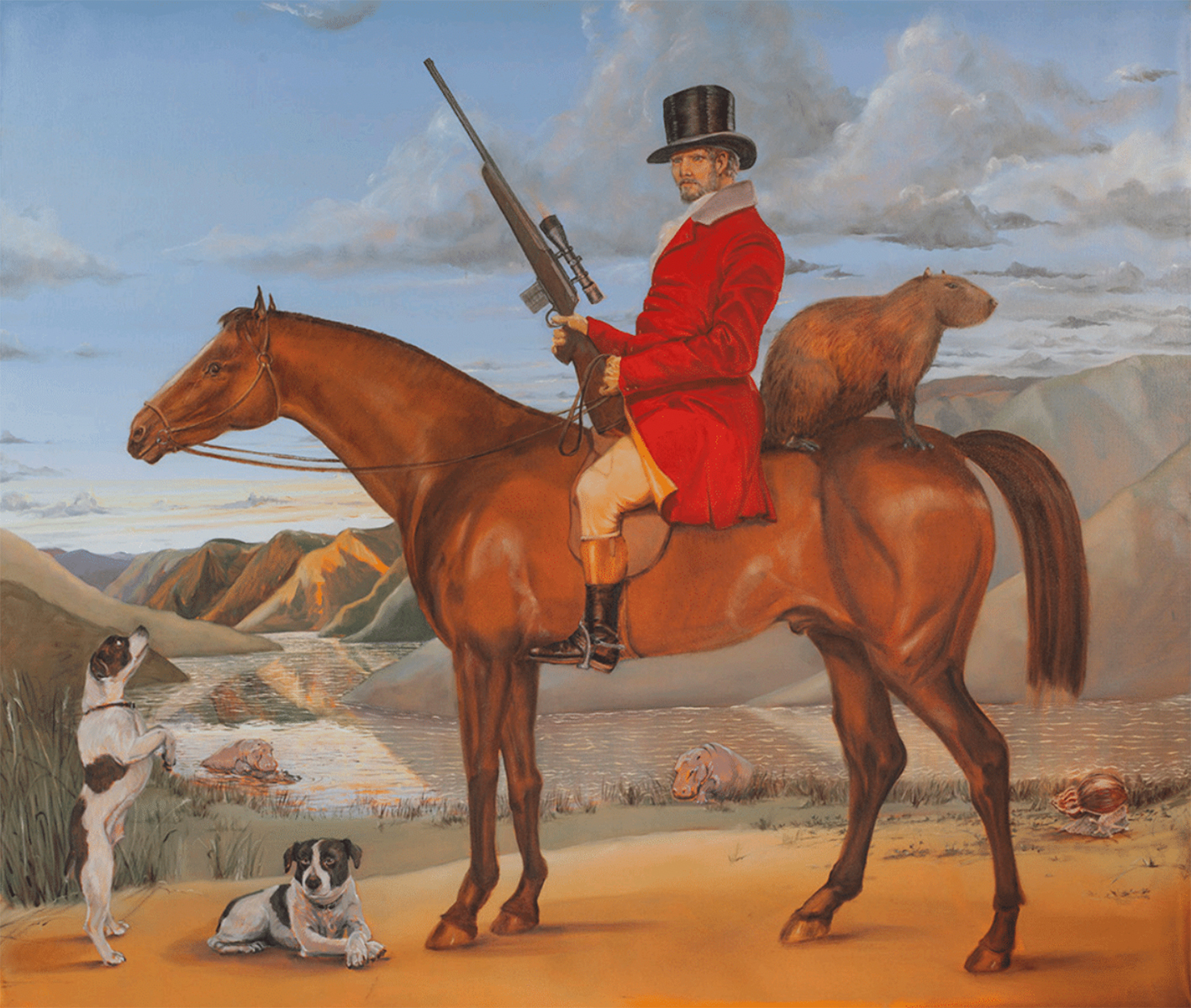 Hipic Hippo Hunting at Magdalena River Comparative landscape studies – Hudson River and Magdalena River