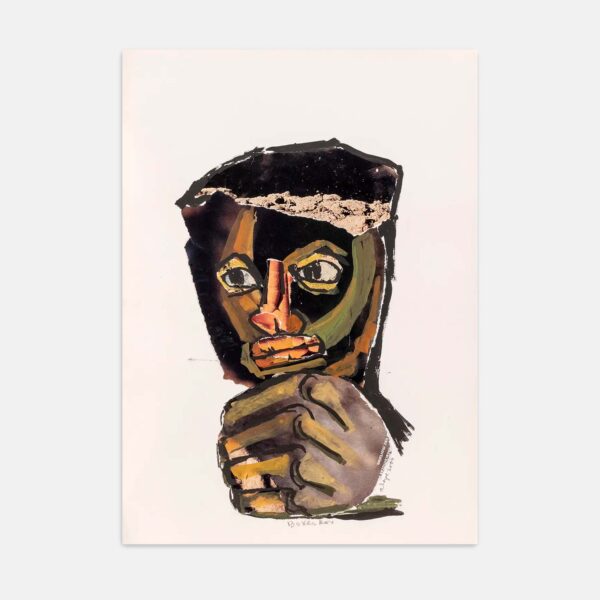 “Boxeador” from the series “Los duros”