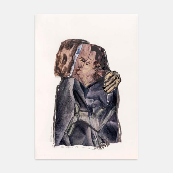 “El beso de la ausencia” from the series “Las ausencias”