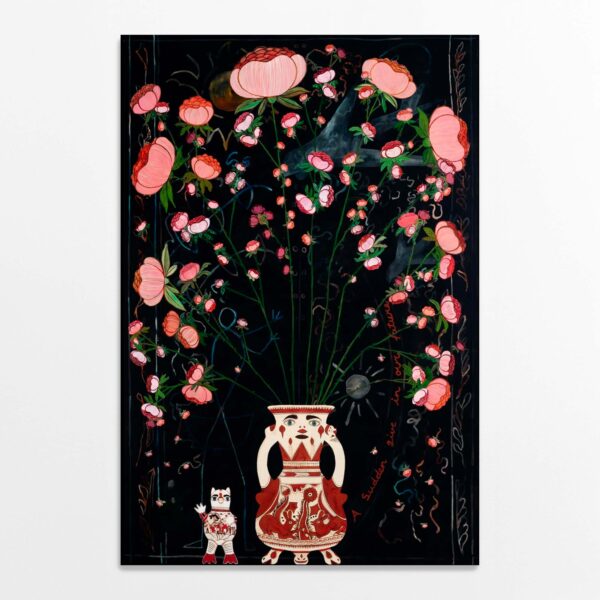 Dream Map and Cornucopia with Roses