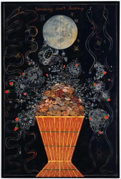 Dream Map and Cornucopia with Moon